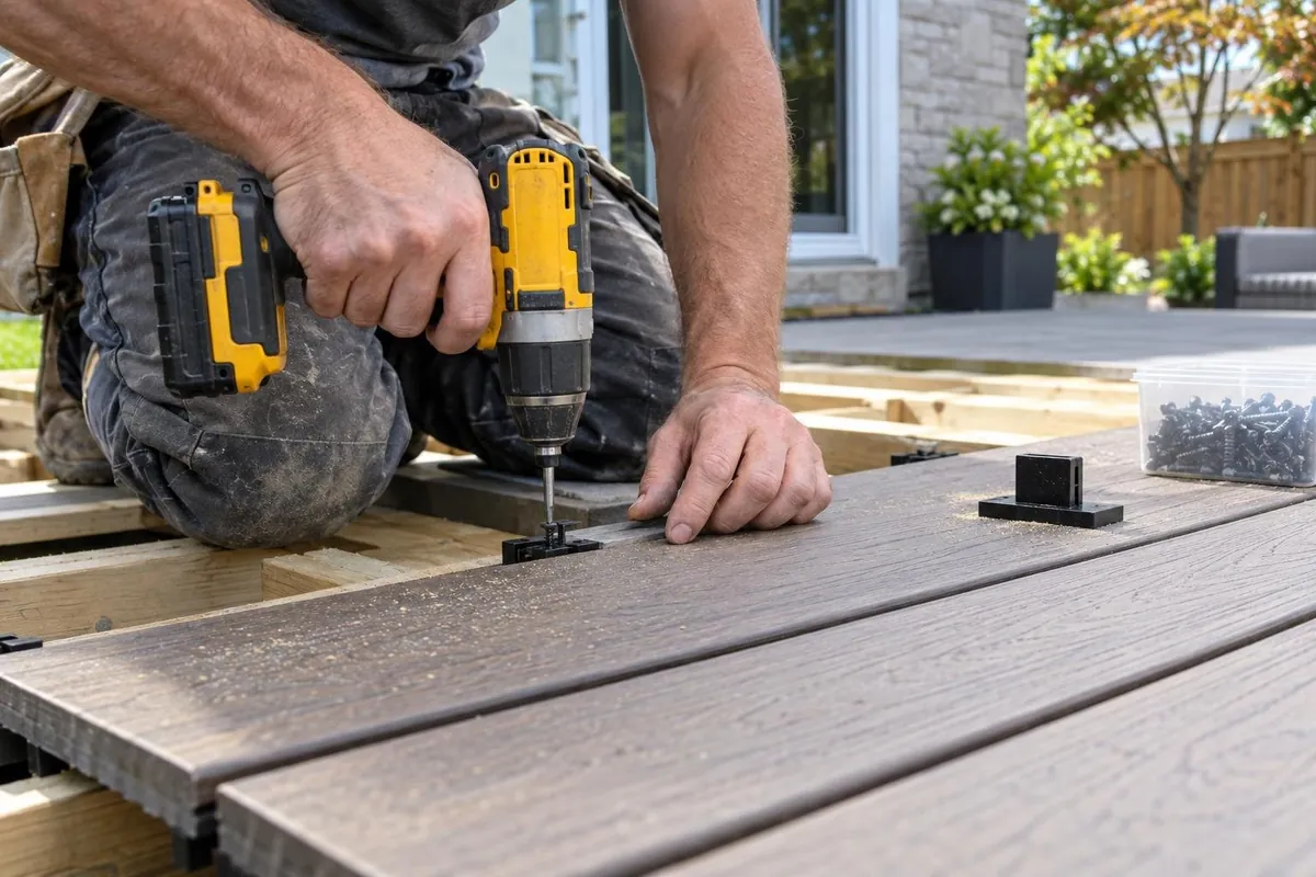Board by board: Hidden fasteners, tight spacing