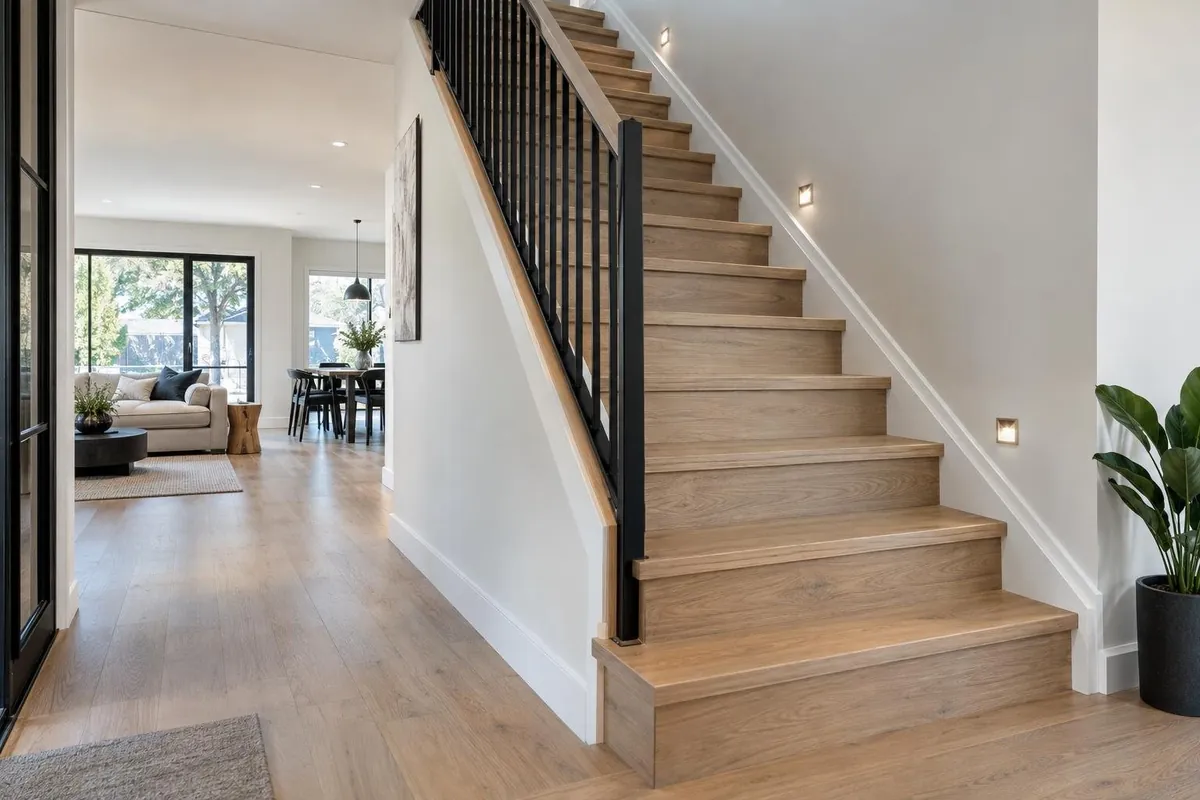 Stairs: Matching treads and risers