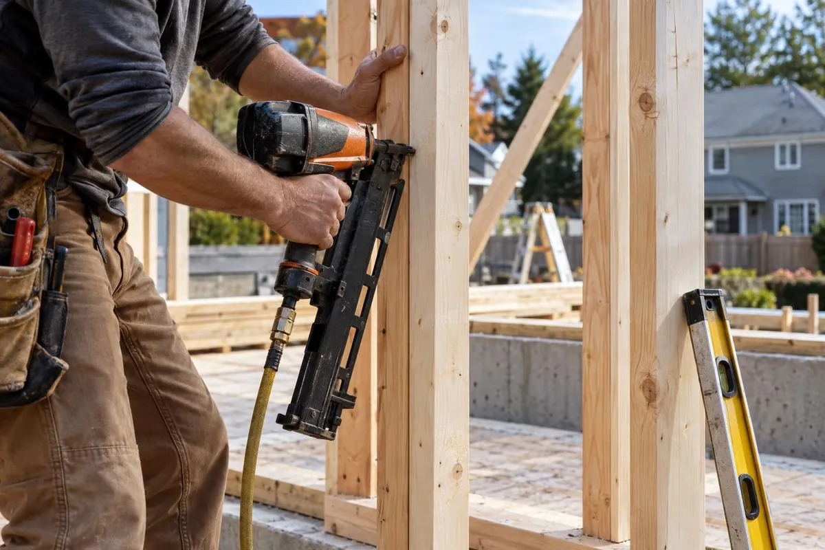 Framing: Square, plumb and on schedule