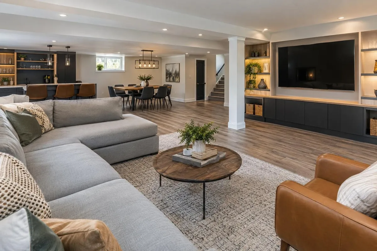 The finished reno: Basements that sell themselves