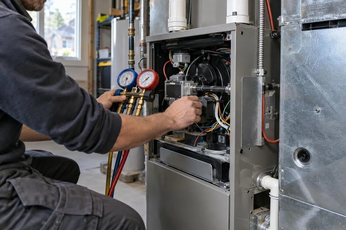 Tuned and tested: High-efficiency furnace service