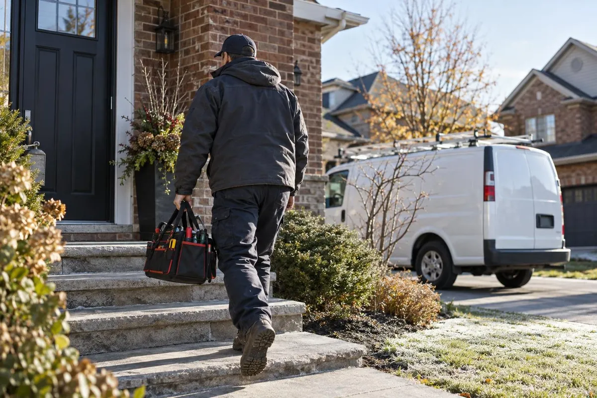On the way: Your van in their driveway
